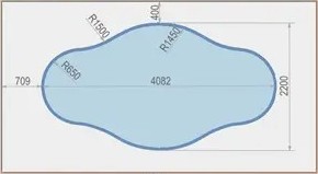 двухуровневая конструкция натяжного потолка 7