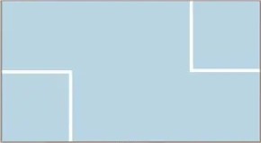 форма парящей линии натяжного потолка 3