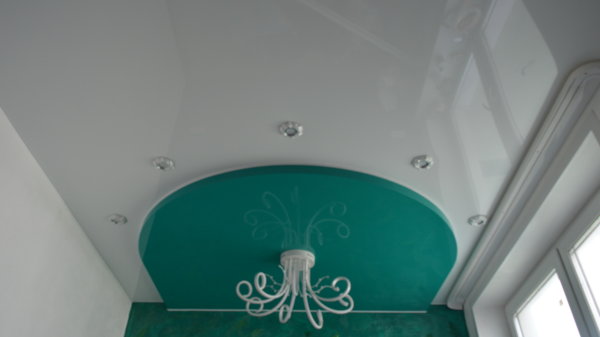 натяжной потолок 15