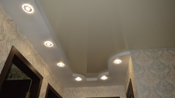 натяжной потолок 16
