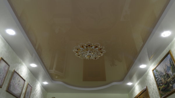 натяжной потолок 17