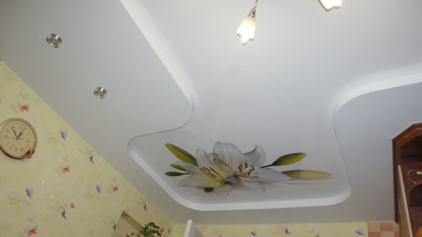 натяжной потолок 18